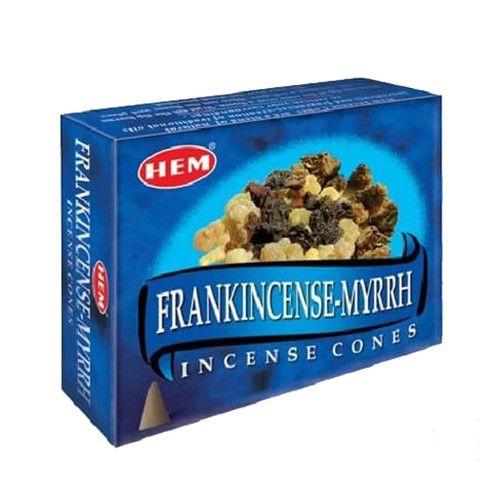 Hem Cone Incense Frankincense And Myrrh