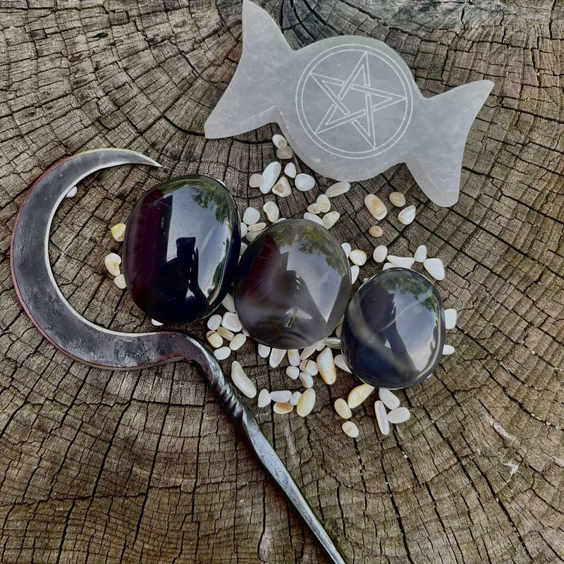 Agate Palm Stone