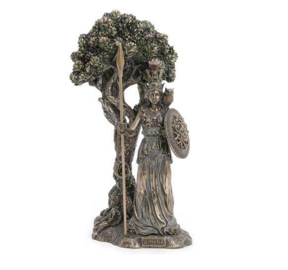 Athena Under The Sacred Olive Tree