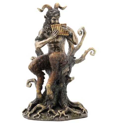Pan Playing Flute