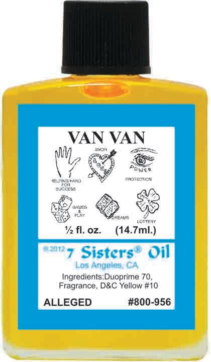 7 Sisters Oils Van Van