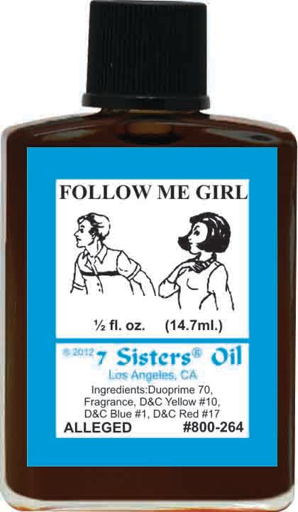 7 Sisters Oils Follow Me Girl