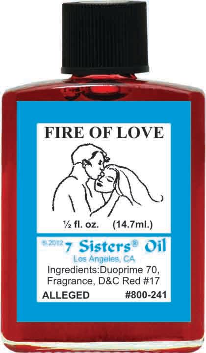 7 Sisters Oils Fire of Love