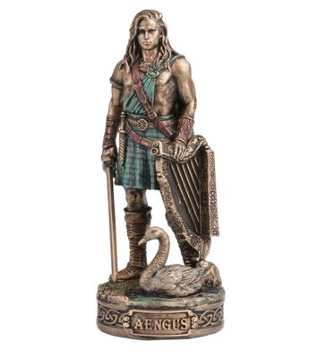 Celtic Mini Statue- Aengus (painted)