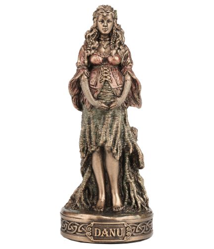 Celtic Mini Statue- Danu (painted)