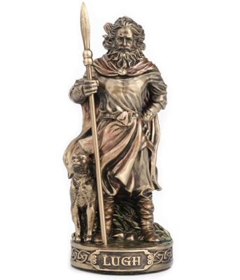 Celtic Mini Statue- Lugh (painted)