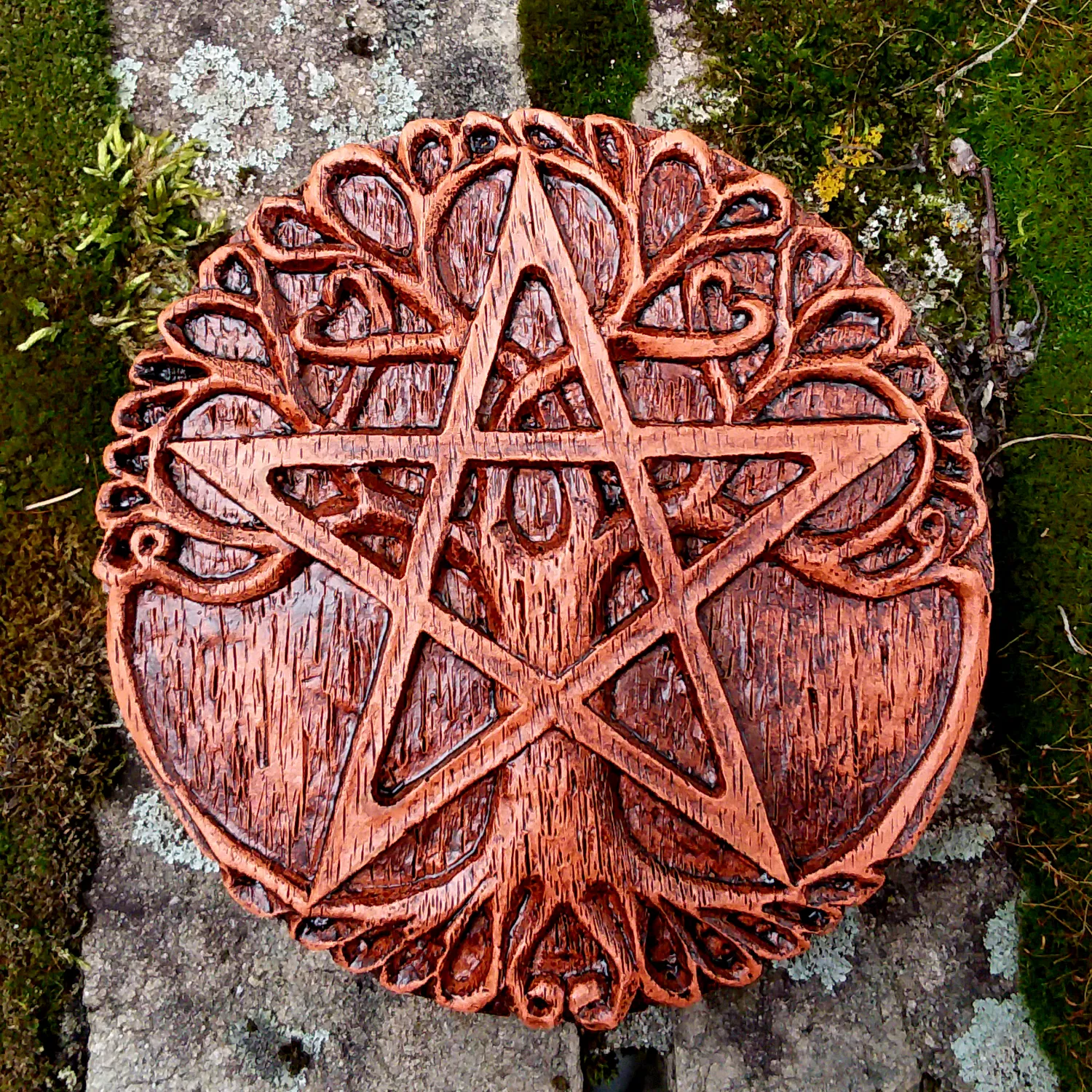 Paul Borda Pentacle Tree Plaque