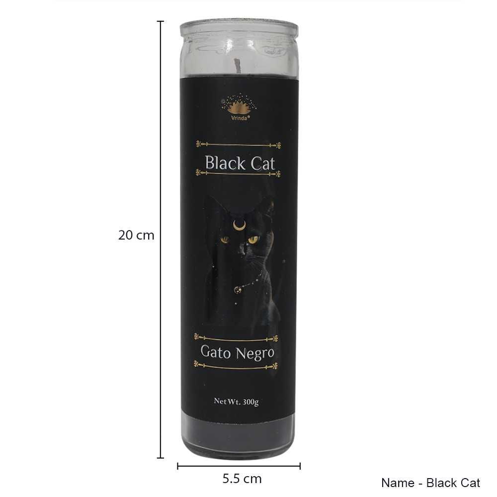 7 Day Jar Candle Black Cat