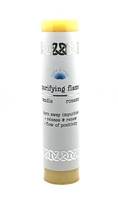 Manifestation Pillar Candle - Purifying FLame