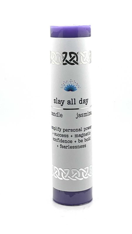 Manifestation Pillar Candle - Slay All Day