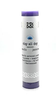Manifestation Pillar Candle - Slay All Day