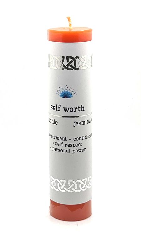 Manifestation Pillar Candle - Self Worth