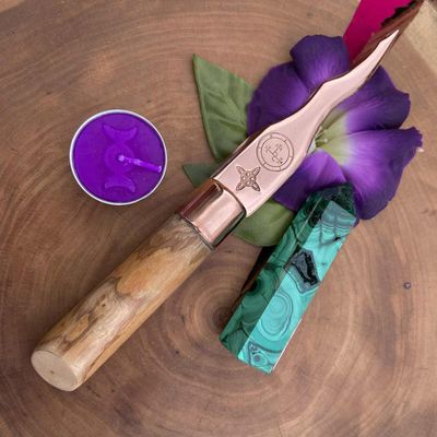 Copper and Apple Lilith Athame Witch Knot Cunning Craft