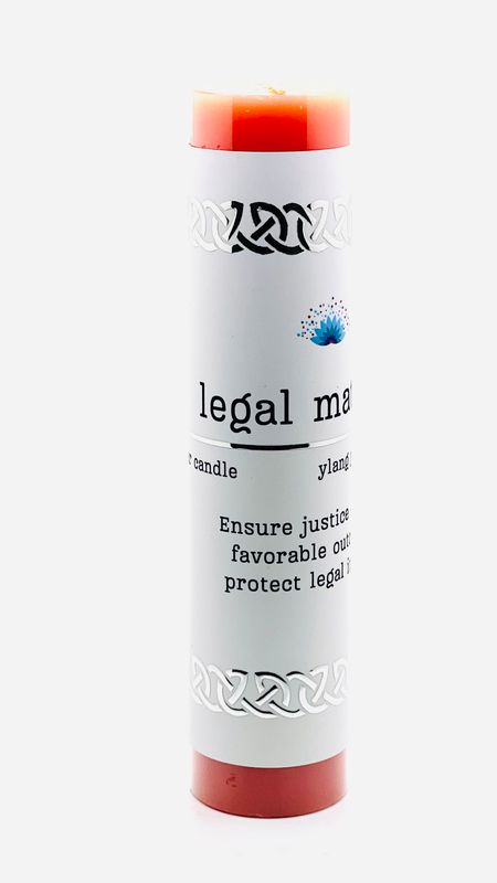 Manifestation Pillar Candle - Legal Matters
