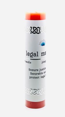 Manifestation Pillar Candle - Legal Matters