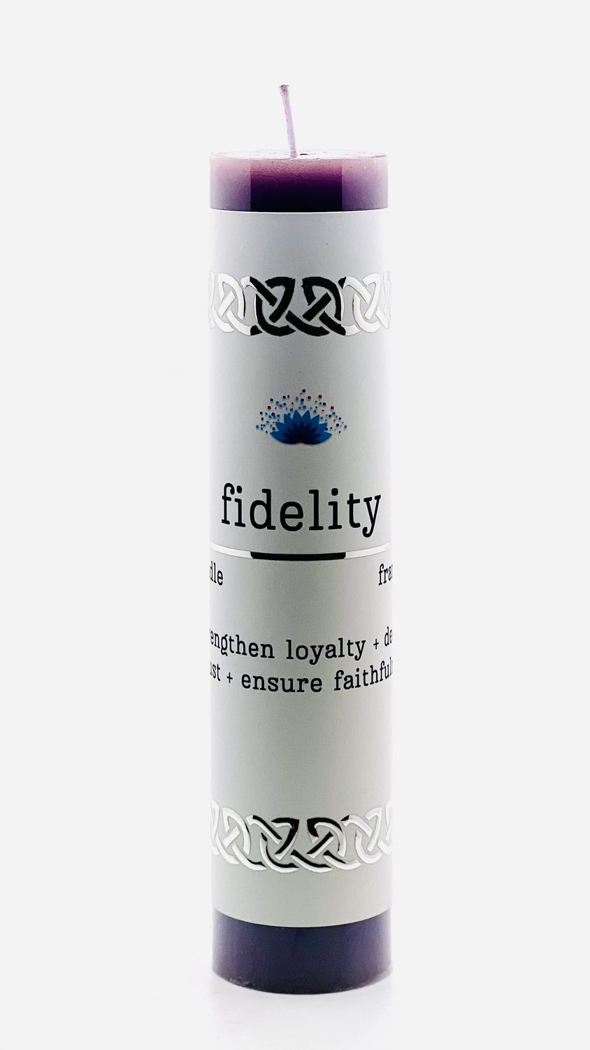 Manifestation Pillar Candle - Fidelity