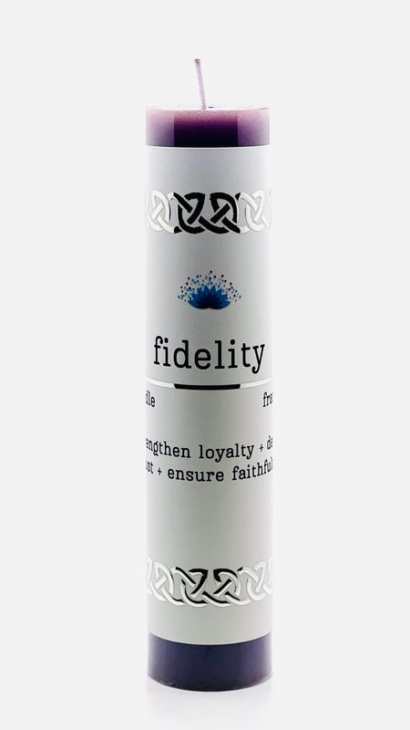 Manifestation Pillar Candle - Fidelity