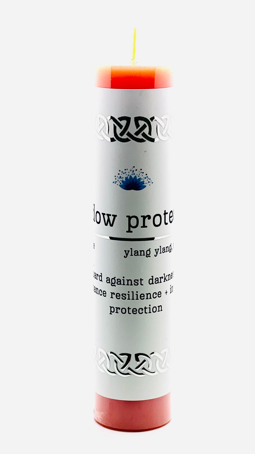 Manifestation Pillar Candle - Shadow Protection