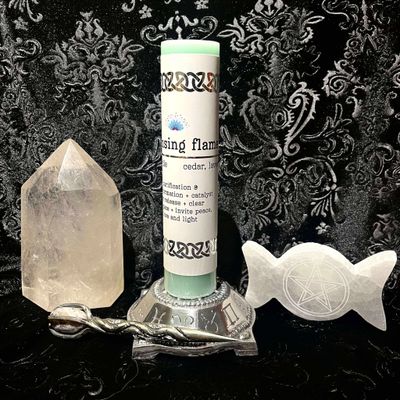 Manifestation Pillar Candle - Cleansing Flame