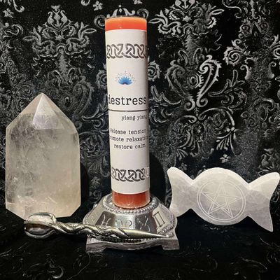 Manifestation Pillar Candle - Destress