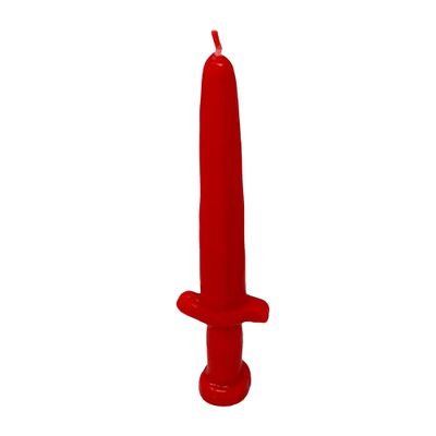 Sword Candle "7 inches"- Red