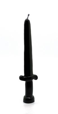 Sword Candle "7 inches"- Black