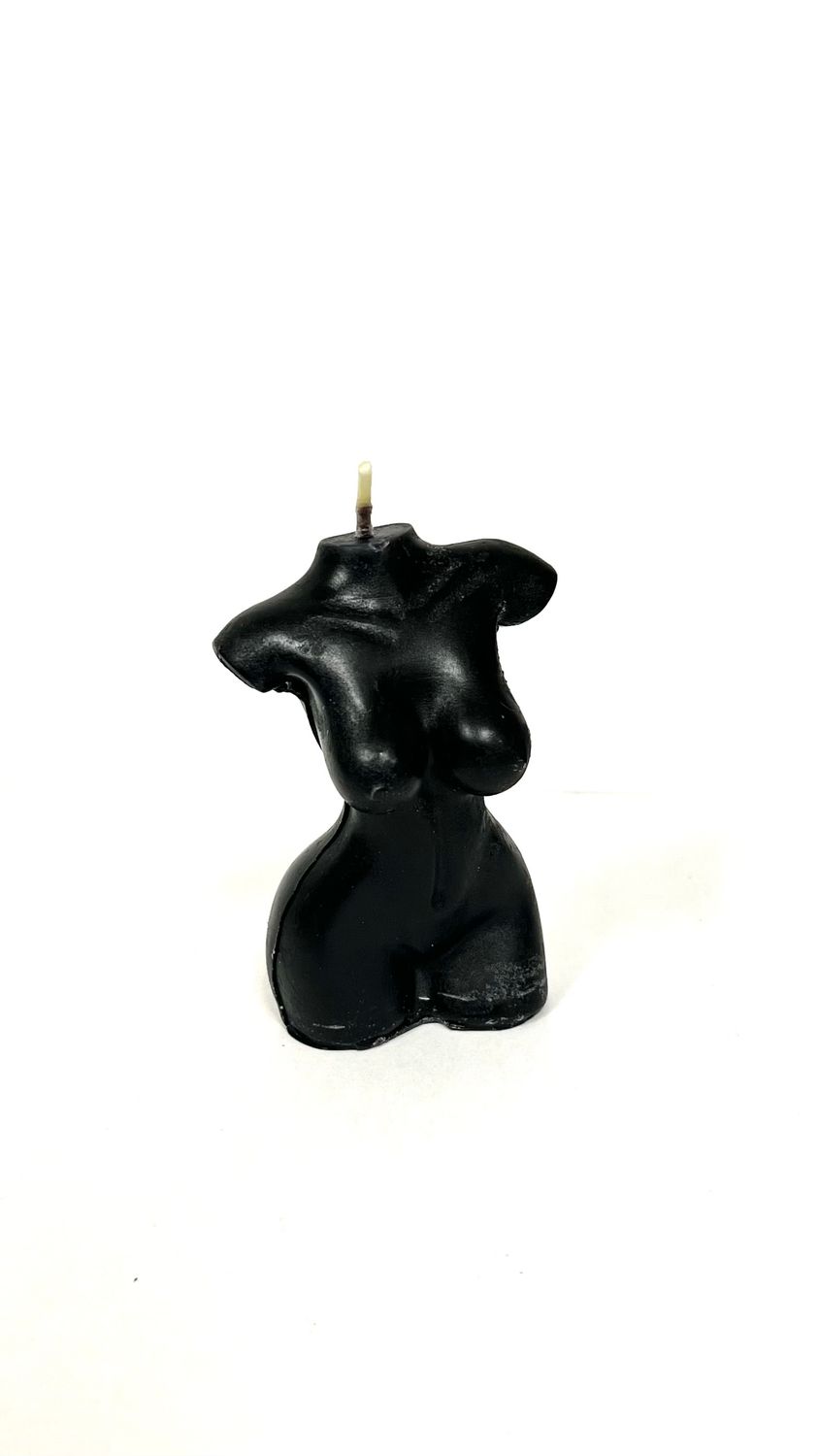 Black Female Torso Candle