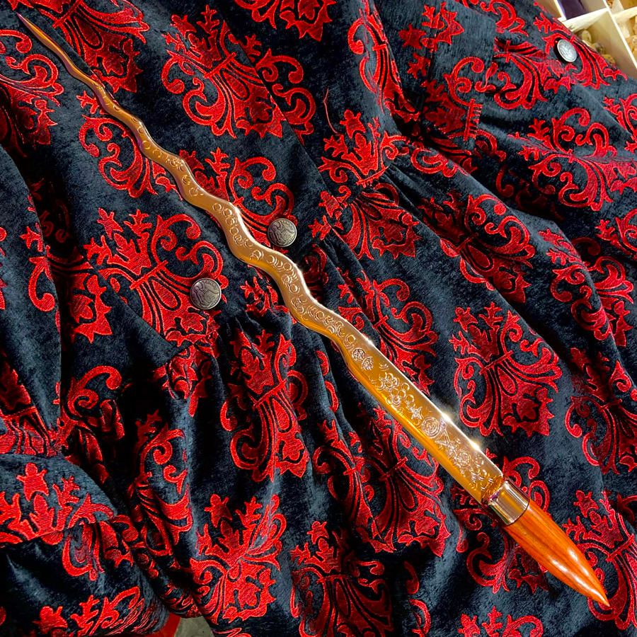 Luna Ignis Copper Lilith and Lucifer Short Sword Vermillion Handle