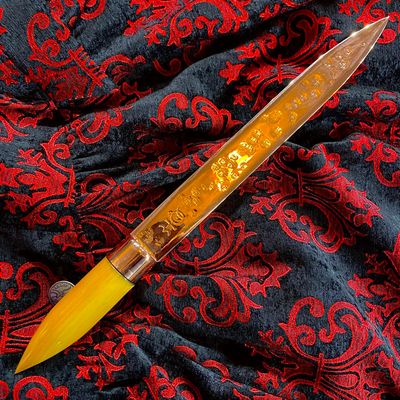 Luna Ignis Copper Monas Hieroglyphica Short Sword Yellow Heart Handle