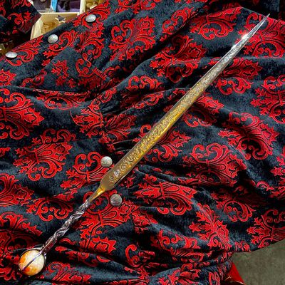 Luna Ignis Witches Sword Neolithic Labyrinth With Carnelian