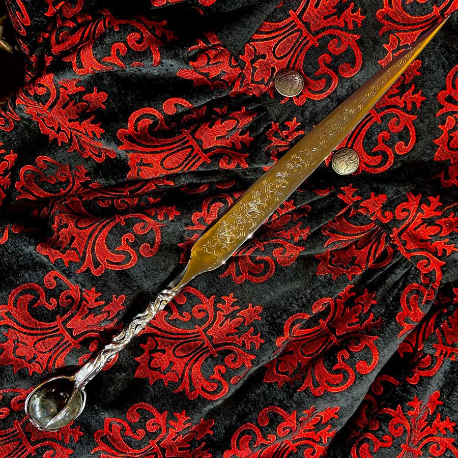 Luna Ignis Witches Sword With Labradorite