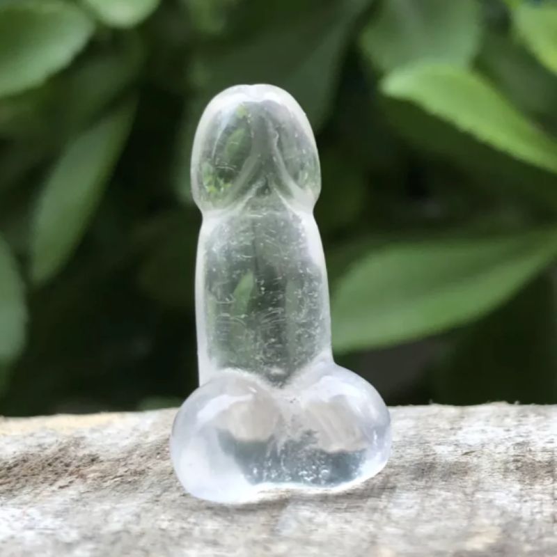 Clear Quartz Penis