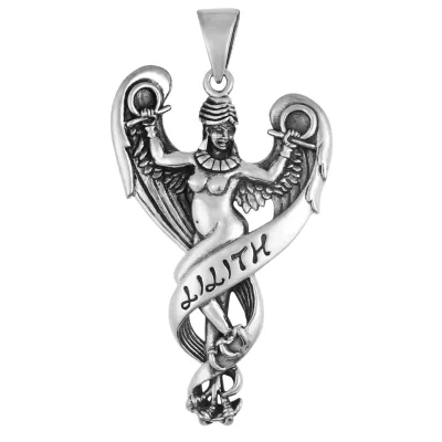 Sterling Silver Lilith Pendant
