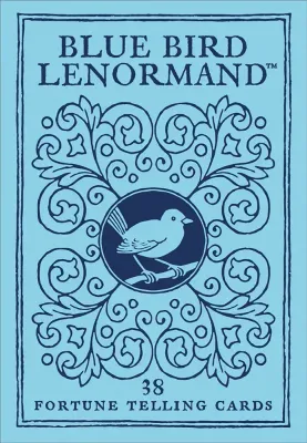 BLUE BIRD LENORMAND: Fortune Telling Cards (38-card deck &amp; 40-page instruction booklet) (updated)