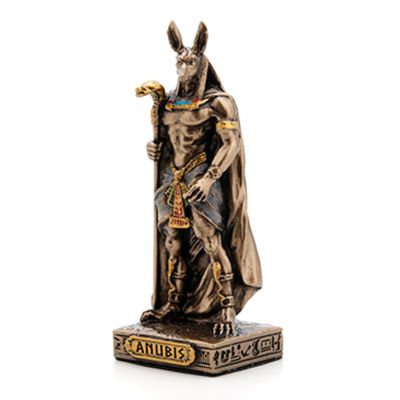 Egyptian Mini Statue - Anubis (Bronze)