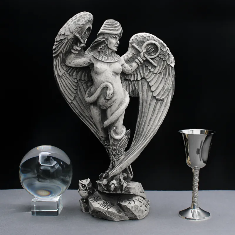 Paul Borda Lilith Statue - Stone Finish
