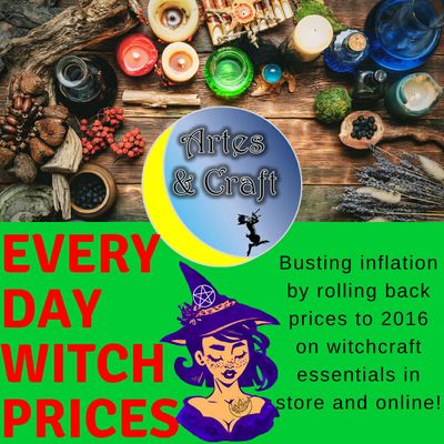 Artes And Craft EveryDay Witch Prices BLOG