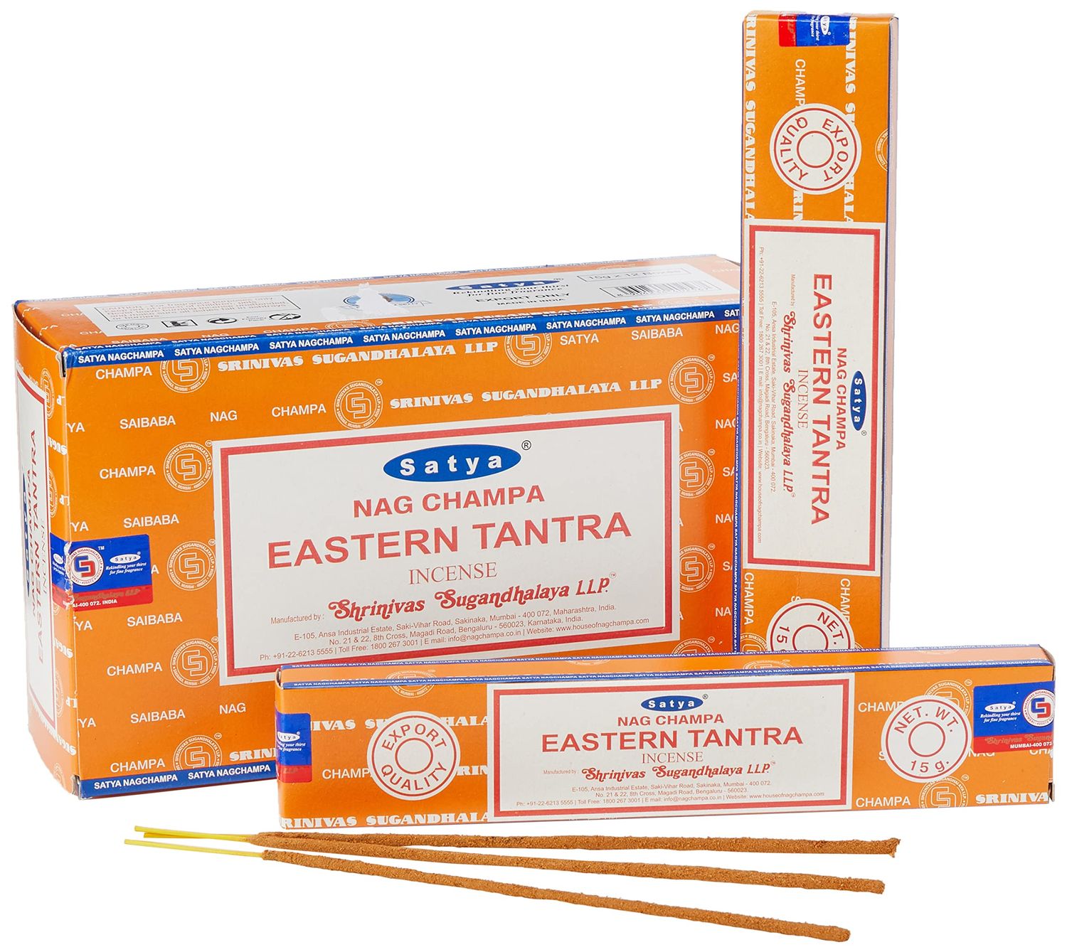 Satya Stick Incense Eastern Tantra 15g