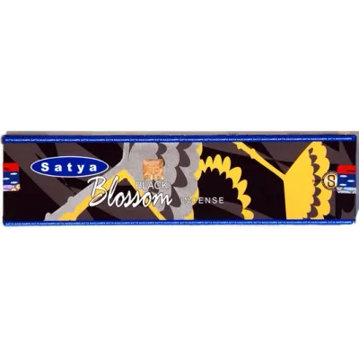 Satya Stick Incense Black Blossom 15g