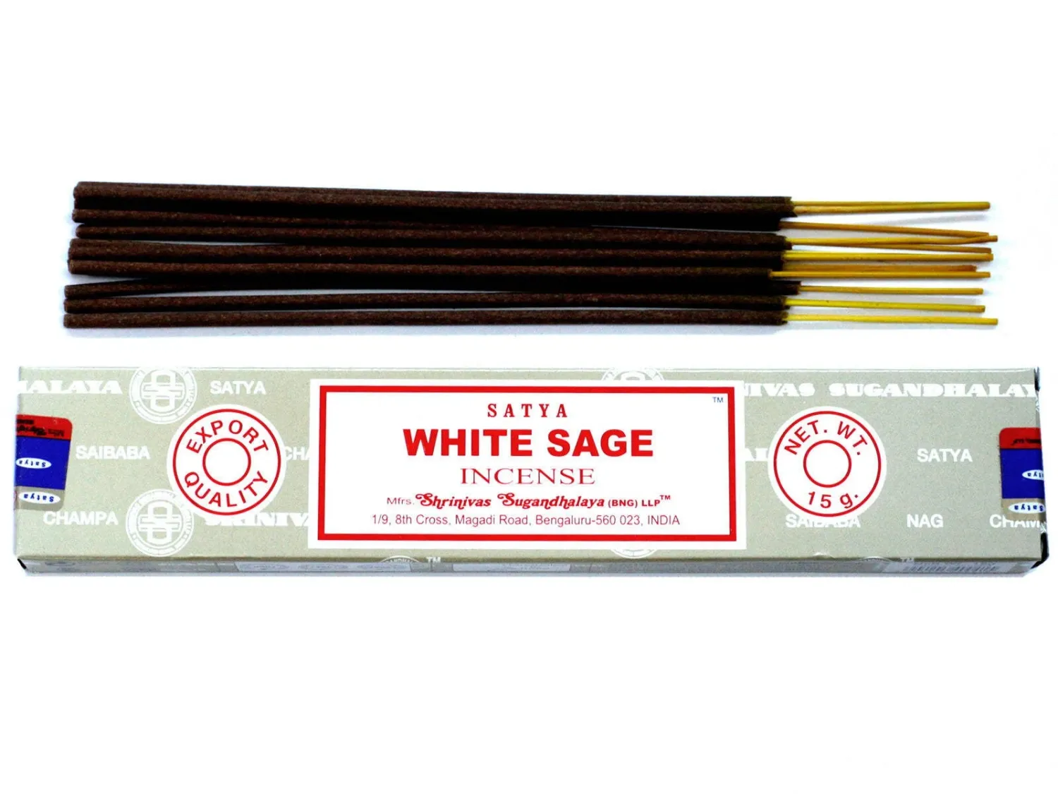 Satya Stick Incense White Sage 15g