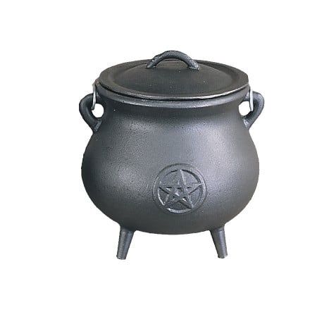 Large Cauldron (7") Pentacle