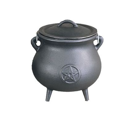 Large Cauldron (7") Pentacle