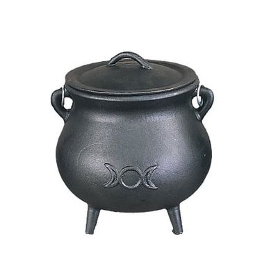 Large Cauldron (7") Triple Moon
