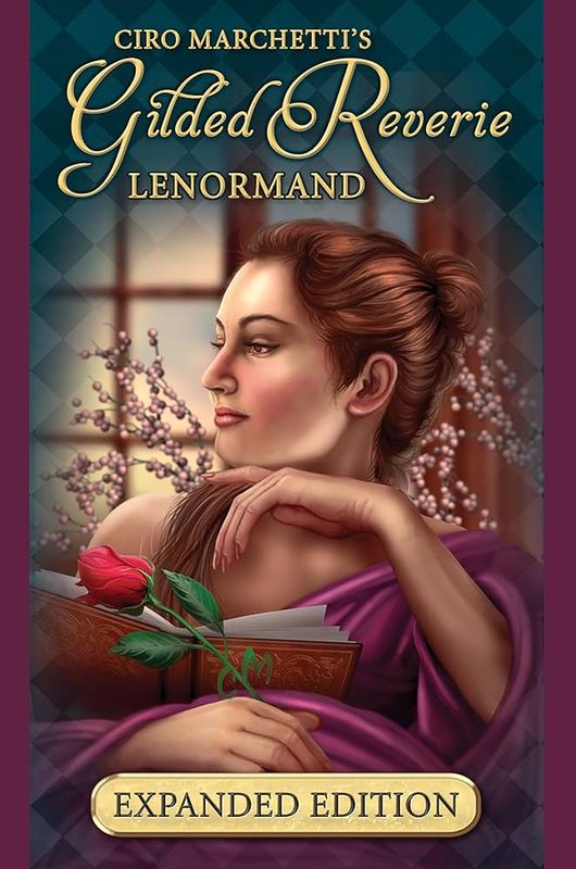 GILDED REVERIE LENORMAND: Expanded Edition (47-card deck &amp; 80-page guidebook)