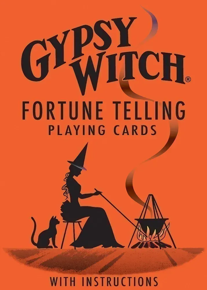 GYPSY WITCH FORTUNE-TELLING CARDS (52-card deck)
