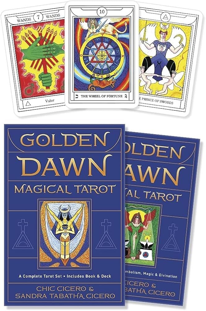 GOLDEN DAWN MAGICAL TAROT (79-card deck &amp; book) (new edition)