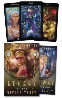 LEGACY OF THE DIVINE TAROT (78-card deck, guidebook &amp; black organdy bag)