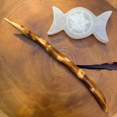 Luna Ignis English Blackthorn wand Morgana Luna Ignis English Blackthorn wand Morgana