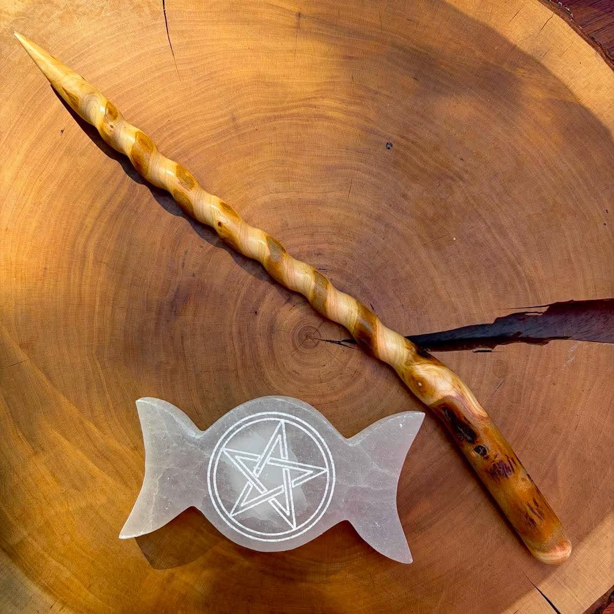Luna Ignis English Blackthorn wand Morrigan Luna Ignis English Blackthorn wand Morrigan