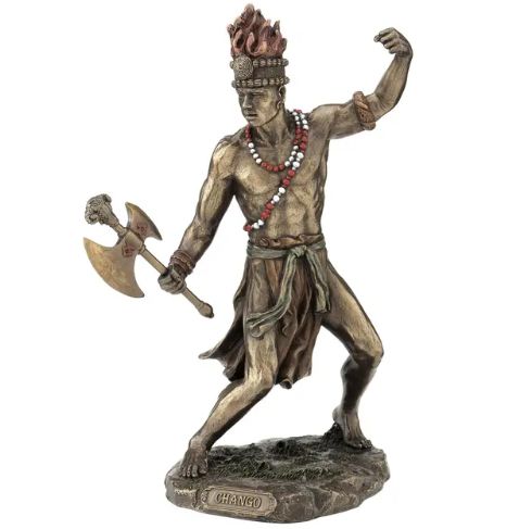 Chango God of Fire, Thunder, Lightning, and War (9")